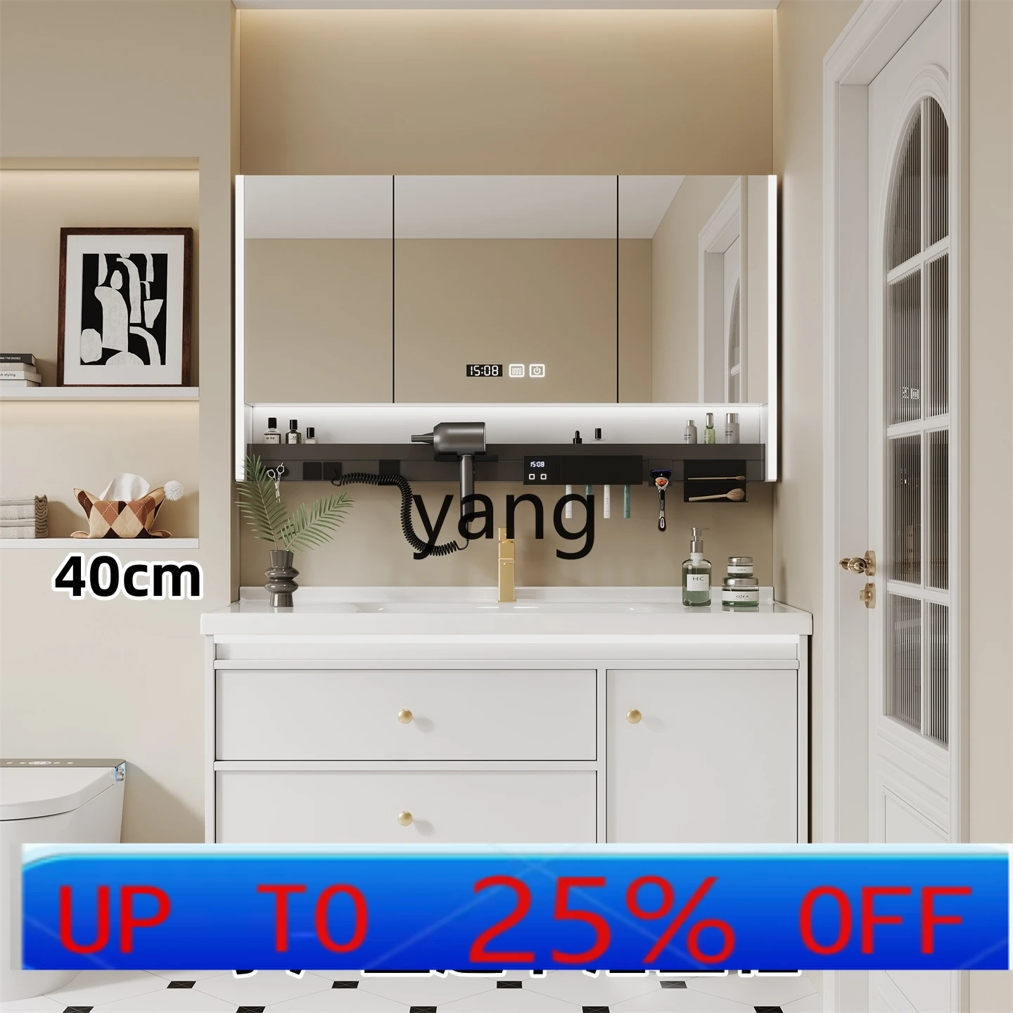 

lh ultra-narrow ceramic integrated basin bathroom cabinet combined bathroom modern simple narrow washbasin