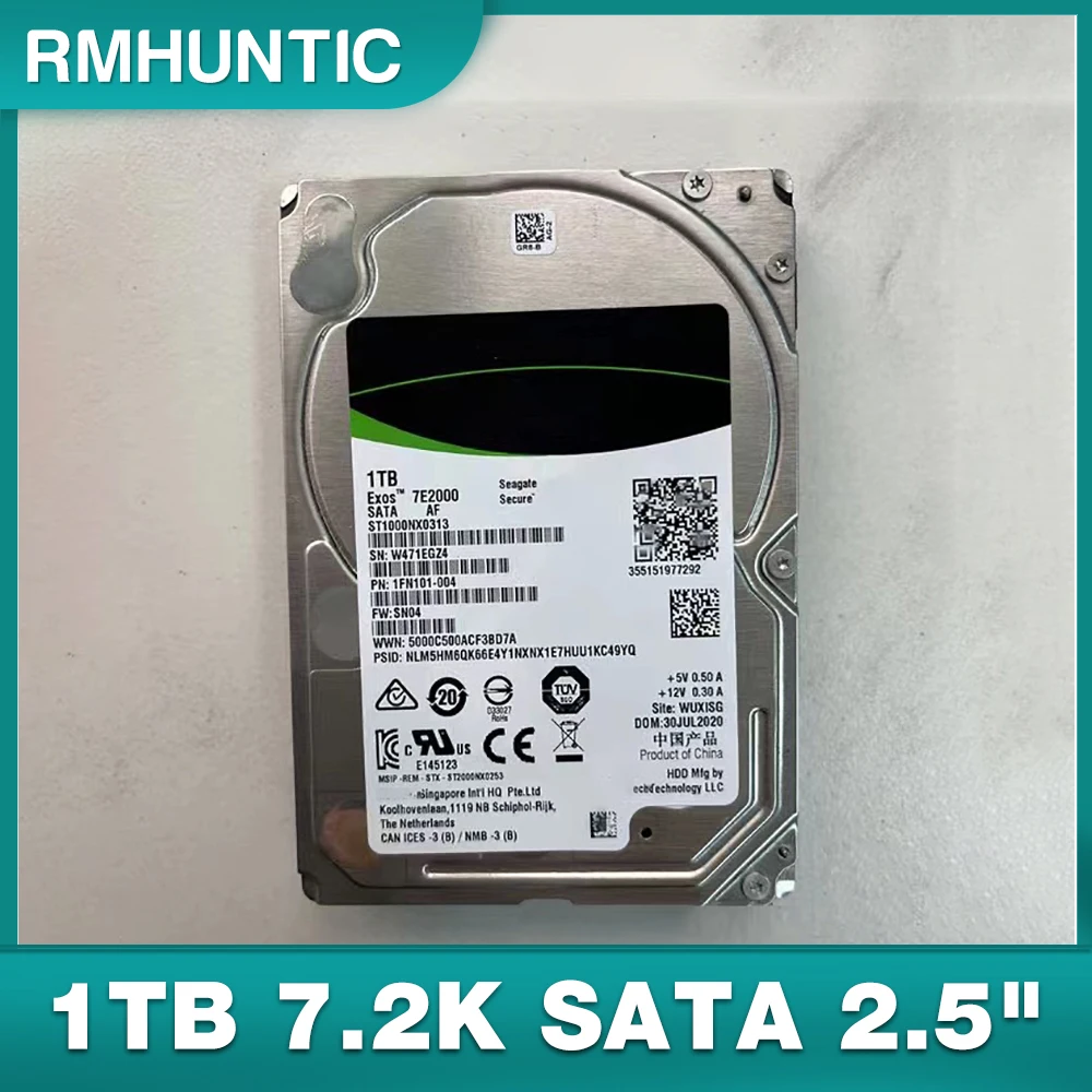 

ST1000NX0313 Brand New Server Hard Disk 1TB 7.2K SATA 2.5" 12GB 128MB Hard drive