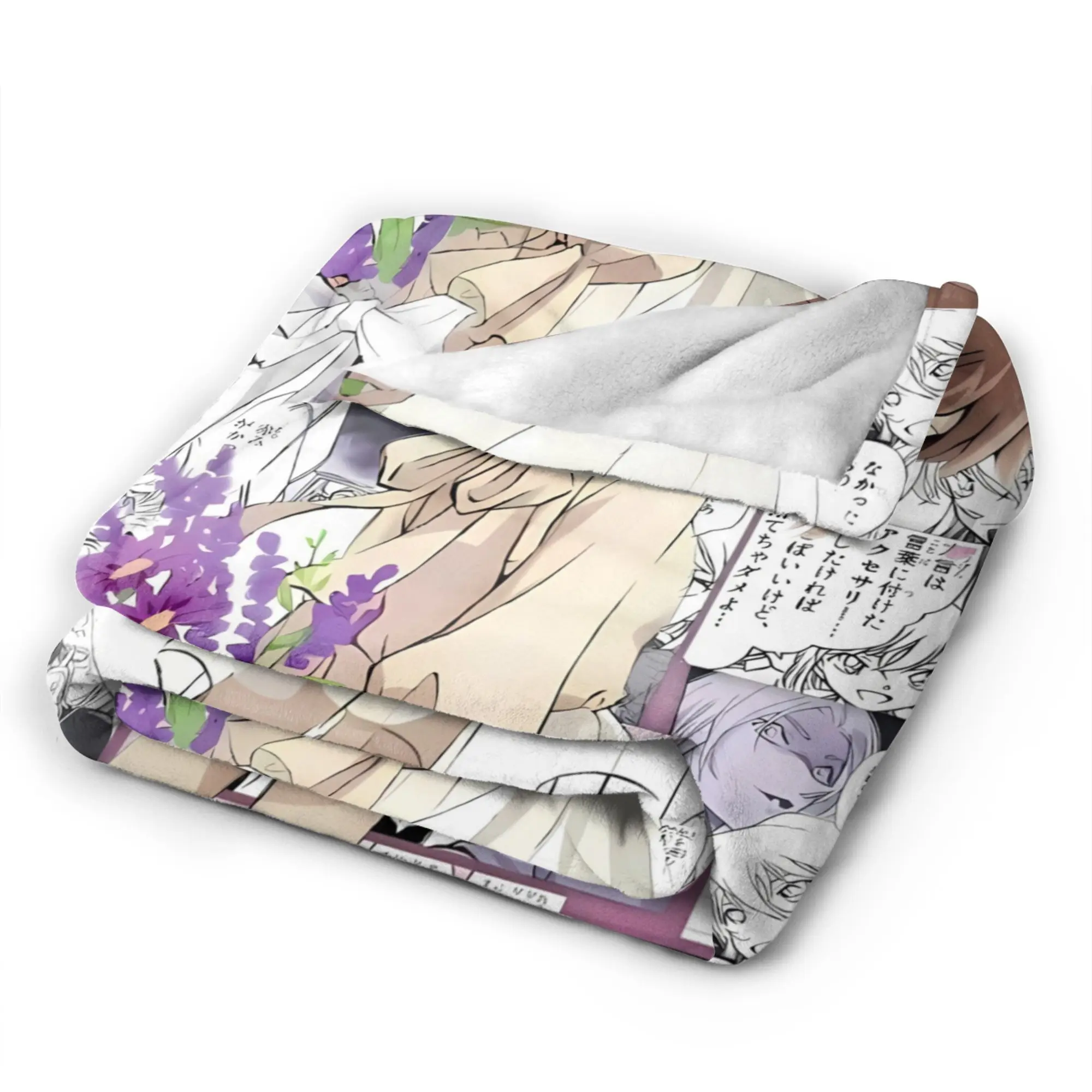 Haibara Ai  Blanket Quality Super Soft  Throw Blanket Winter Boy Girl Couch Chair Street Trend Bedspread