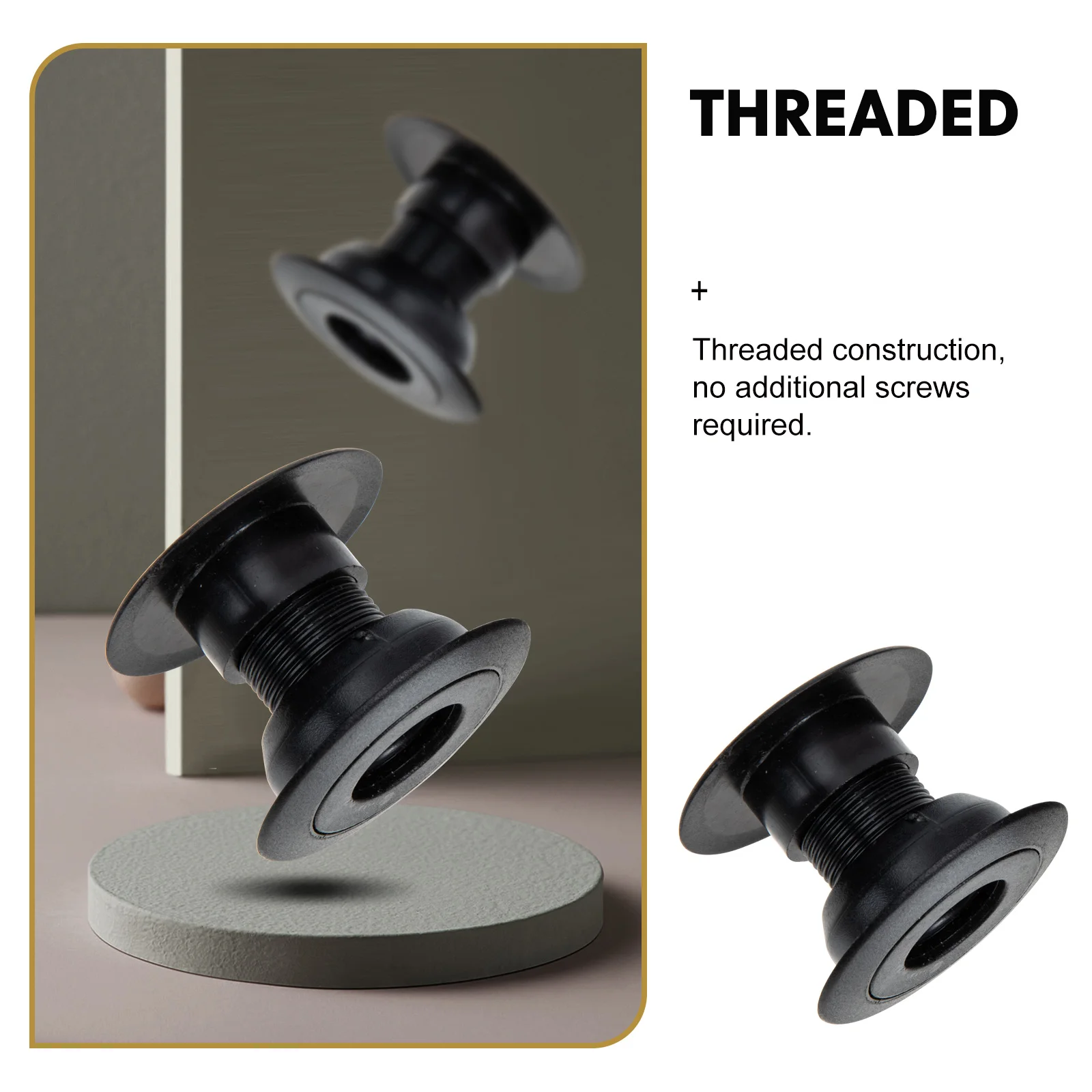 

16 Pcs End Covers for 140cm Table Accessories Durable Rubber Foosball End Caps Safety Smooth Foosball Rod Caps Install