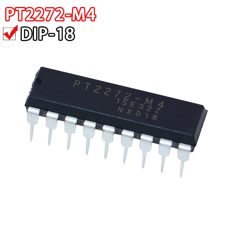 10PCS PT2272-M4 receives decoder chip directly into DIP18 SC2272-M4  PT2272-L4