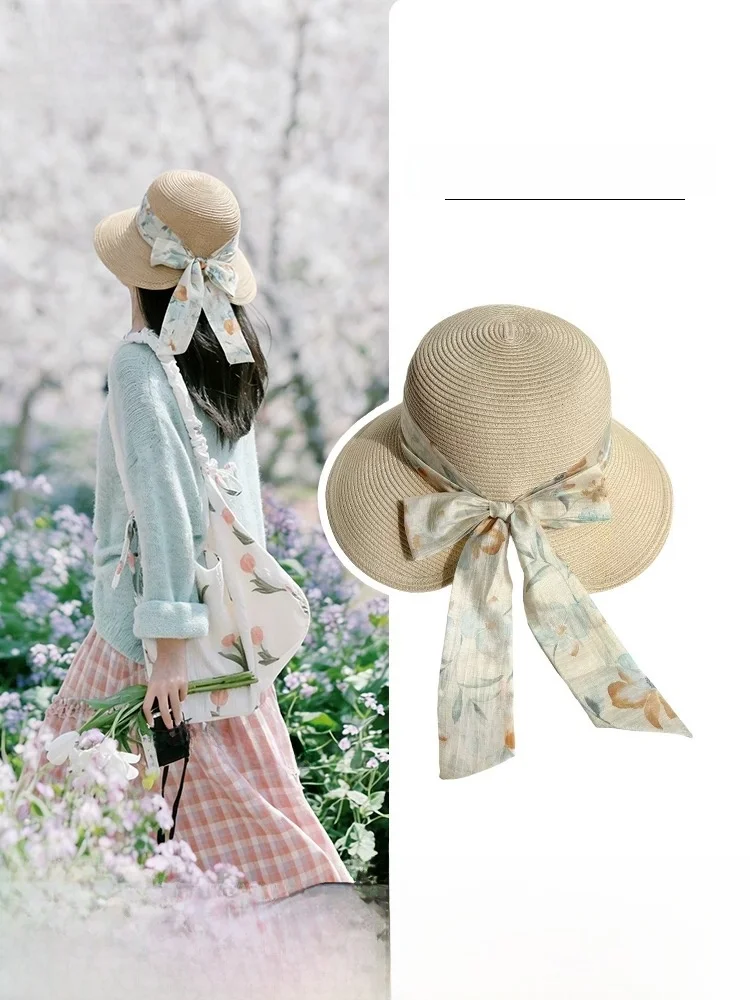 rouiiefao-chapeau-de-pecheur-a-large-bord-en-paille-pliable-protection-solaire-pour-la-plage-et-les-vacances-chapeau-d'ete-pour-femme