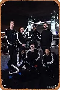 NIUMOWANG Metal Sign - Sidemen Tin Poster 12 X 8 Inches 1pc sign sign