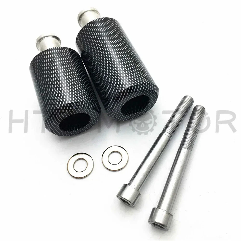 Motorcycle Falling Protection Frame Slider Crash Protector for 2004-2011 Yamaha FZ6 Fazer FZ6S Carbon Fiber