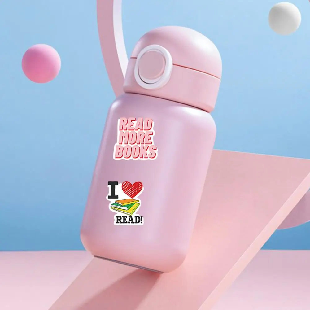 50 шт., многоразовые наклейки для книг, для чтения