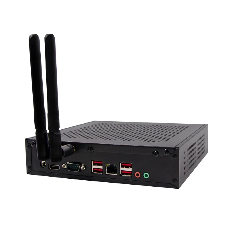 Factory Direct Customizable Mini PC Computer New Industrial DDR4 N-100 N200 DP Type-c Display Mini Computer US/EU