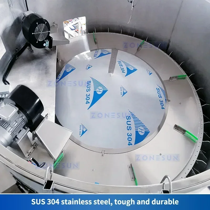 ZONESUN Automatische Hochgeschwindigkeits-Flaschenauscrambler-Sortiermaschine für PET-Kunststoffflaschen, Aufzug, Produktionslinie, Ausrüstung ZS-LPE2000