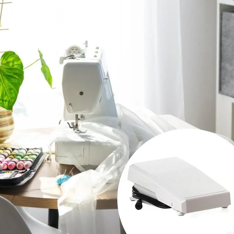 A0NC سهلة التثبيت آلة الخياطة Foot Foot Pedal Machines Accines