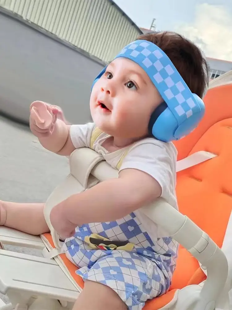Protection auriculaire pour bébé, casque antibruit, cache-oreilles pour bébés et tout-petits de 0 à 3 ans