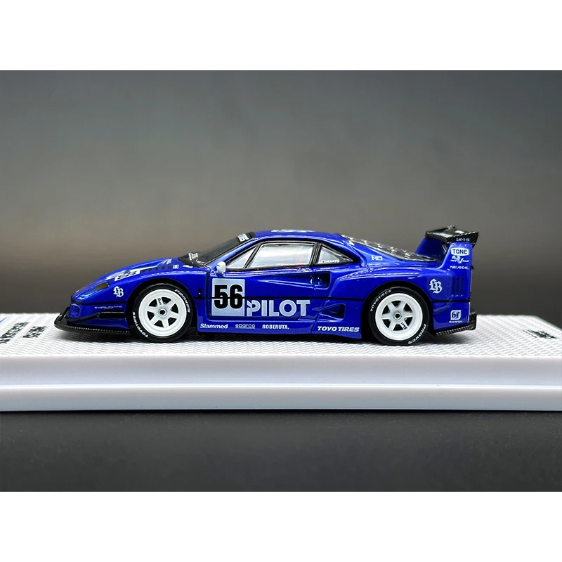 INNO In Stock 1:64 LBWK F40 Tokyo Auto Salon 2024 Diecast Diorama Car Model Collection Toys