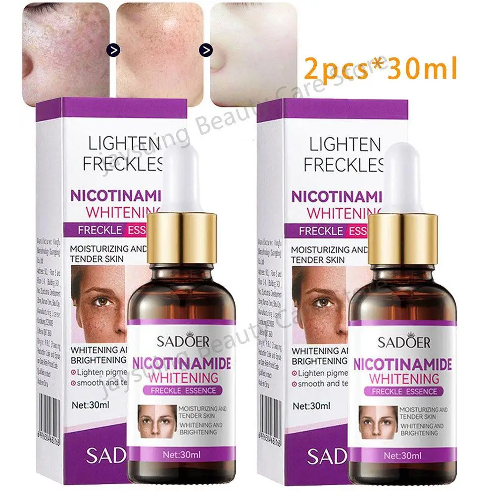 2 pz Niacinamide Crema Per Il Viso Siero Acido Ialuronico Viso Rimozione Macchia Scura Restringimento Dei Pori Sbiancamento Idratante Cura Della Pelle Del Viso