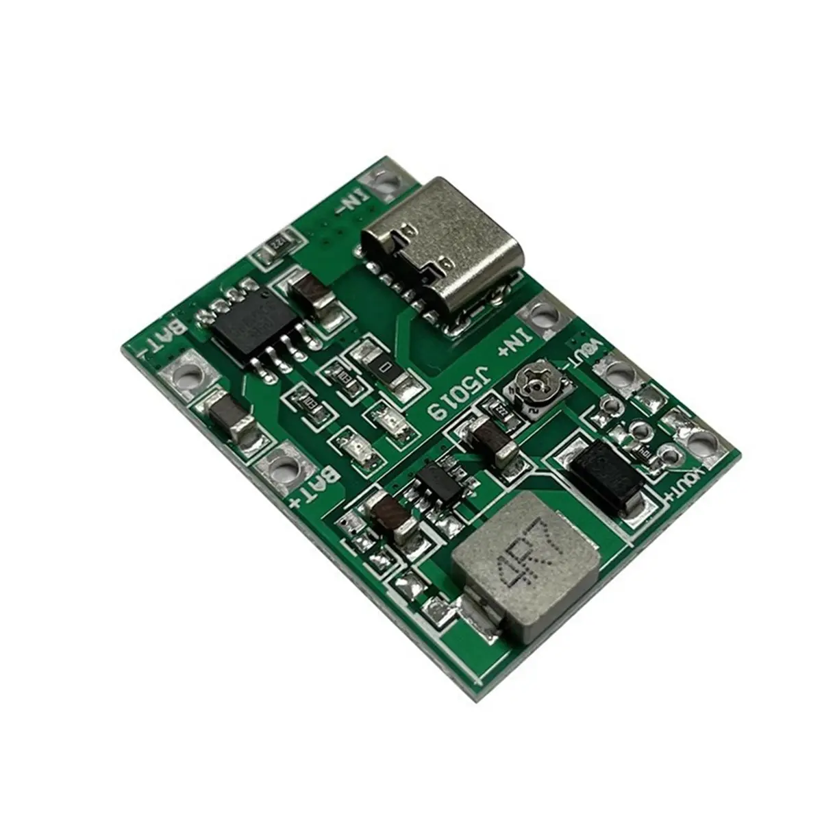 AT42 Step Up Module Type-C Boost Converter 5V 2A Lithium Li-Ion 18650 Battery Charger Board DIY Power Supply Module Parts
