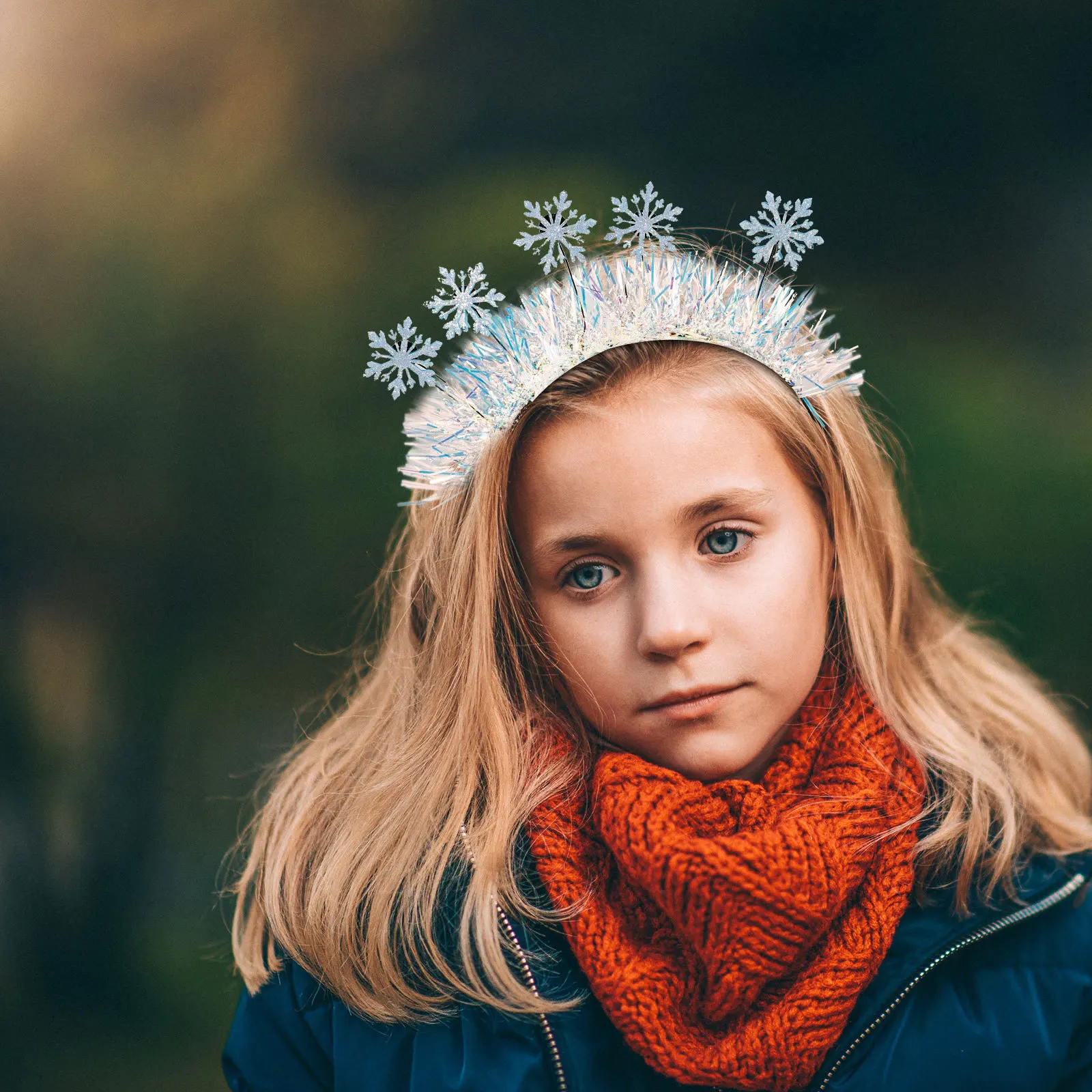 

3Pcs Snowflake Headband Christmas Hairband for Women Festive Party Decor Xmas Holiday Accessory Lightweight Comfortable