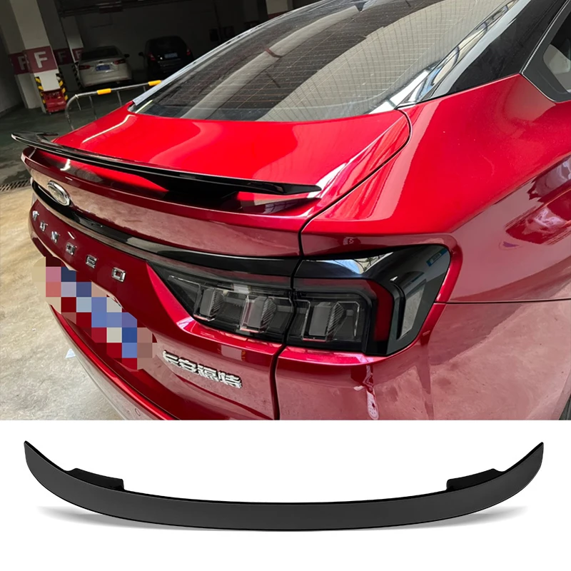 

Carbon Surface Spoiler for Ford Fusion Mondeo 2022 Type MT ABS Plastic Car Rear Ducktail Wing ABS Plastic Trunk Accessories