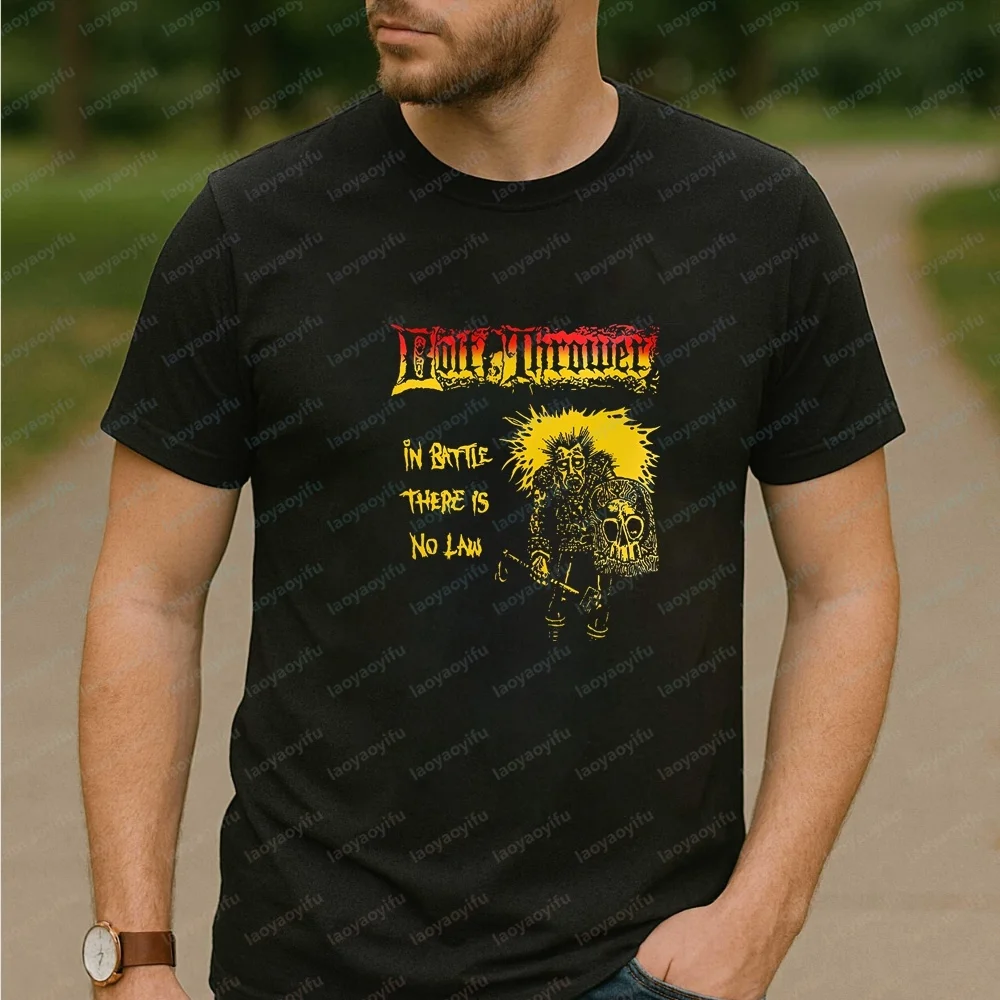 Bolt Thrower Printed T-shirt - A Casual Trendy Short-sleeved Shirt Suitable for Both Men and Women, A Comfortable T-shirt