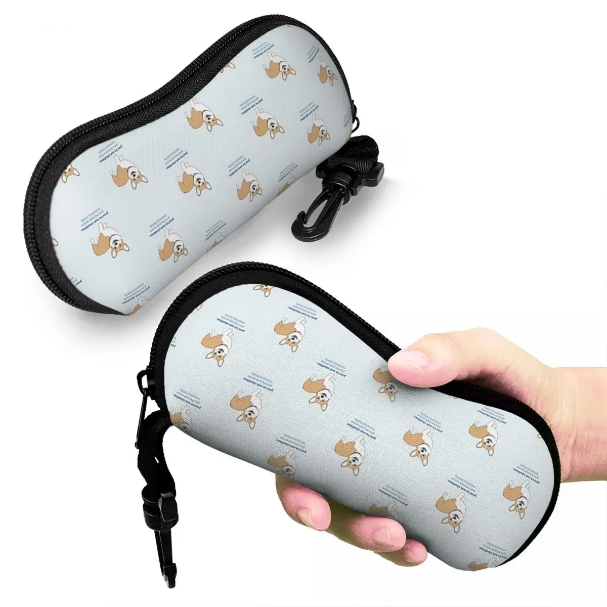 

Brooklyn 99 Cheddar Shell Glasses Case Portable Sunglasses Box Women Men Soft Eyeglass Bag Pouch