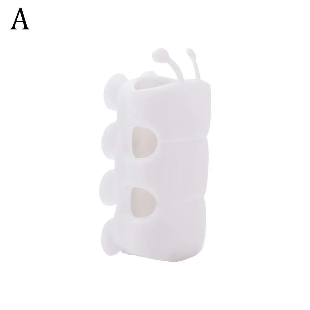 Punch-free Silicone Strong Suction Bathroom Shower Reusable Cup Rack Holder Shower Removable Suction Wall Holder S9c0