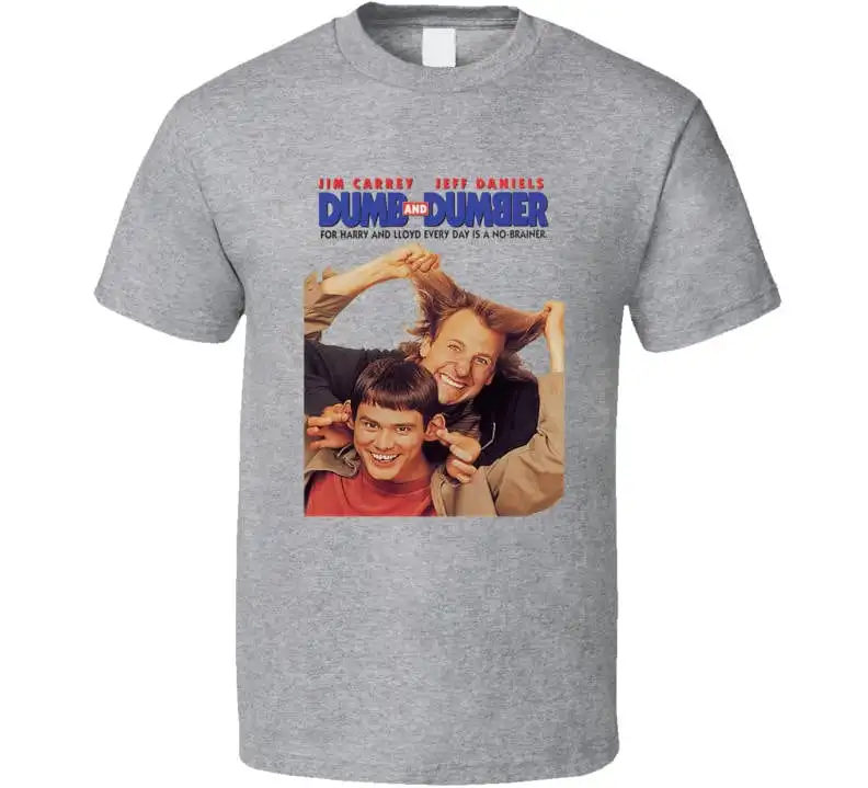 Dumb And Dumber Comedy Funny 90's Movie T Shirt