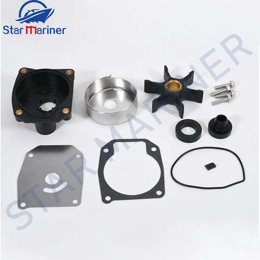 

5006511 Ремкомплект крыльчатки водяного насоса для подвесного двигателя Johnson Evinrude BRP 40 50 55 60 65 HP 769098 0769098 18-3453