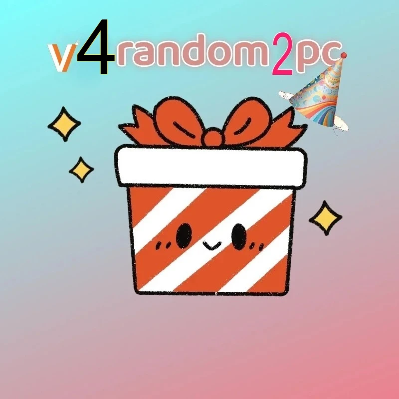 

V4 MINI, новинка 2025 года, V4 четвертого поколения, мини-милая плюшевая игрушка-монстр, рождественский подарок, милый брелок с глухой коробкой, игрушка