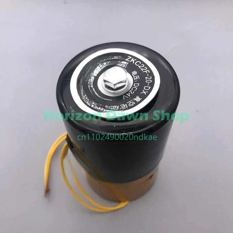 Vacuum Solenoid Valve Two Three-way Normally Closed Valve ZKC22F-20-DX  8mm Diameter Rc3/8 AC220V DC24V