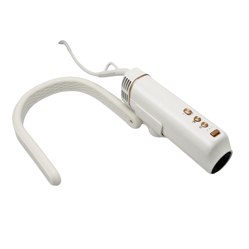 

Pet Dog Grooming Hair Dryer Pet Neck Dryer Free Your Hands Anion Neck Hanging Grooming Dryer