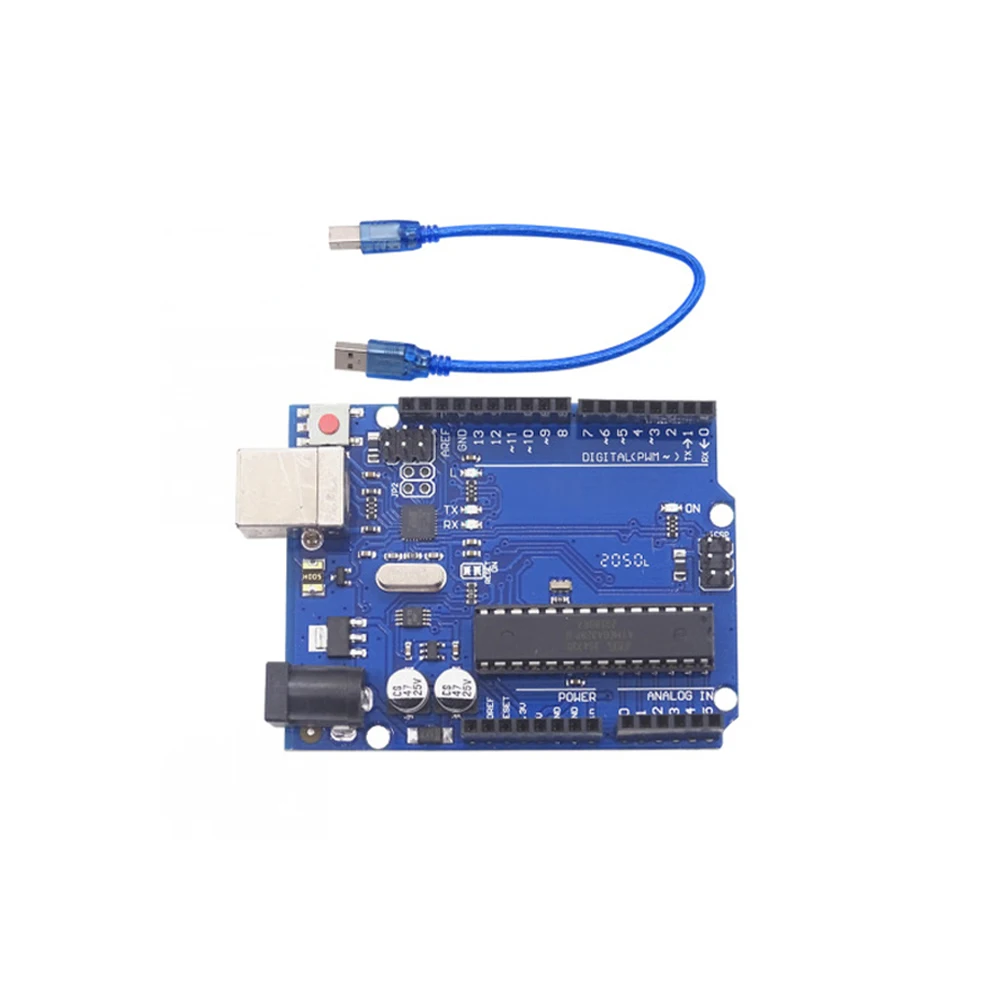 

for Arduino UNO R3 Development Board Official Version ATmega328P Micro-controller Module with USB Cable