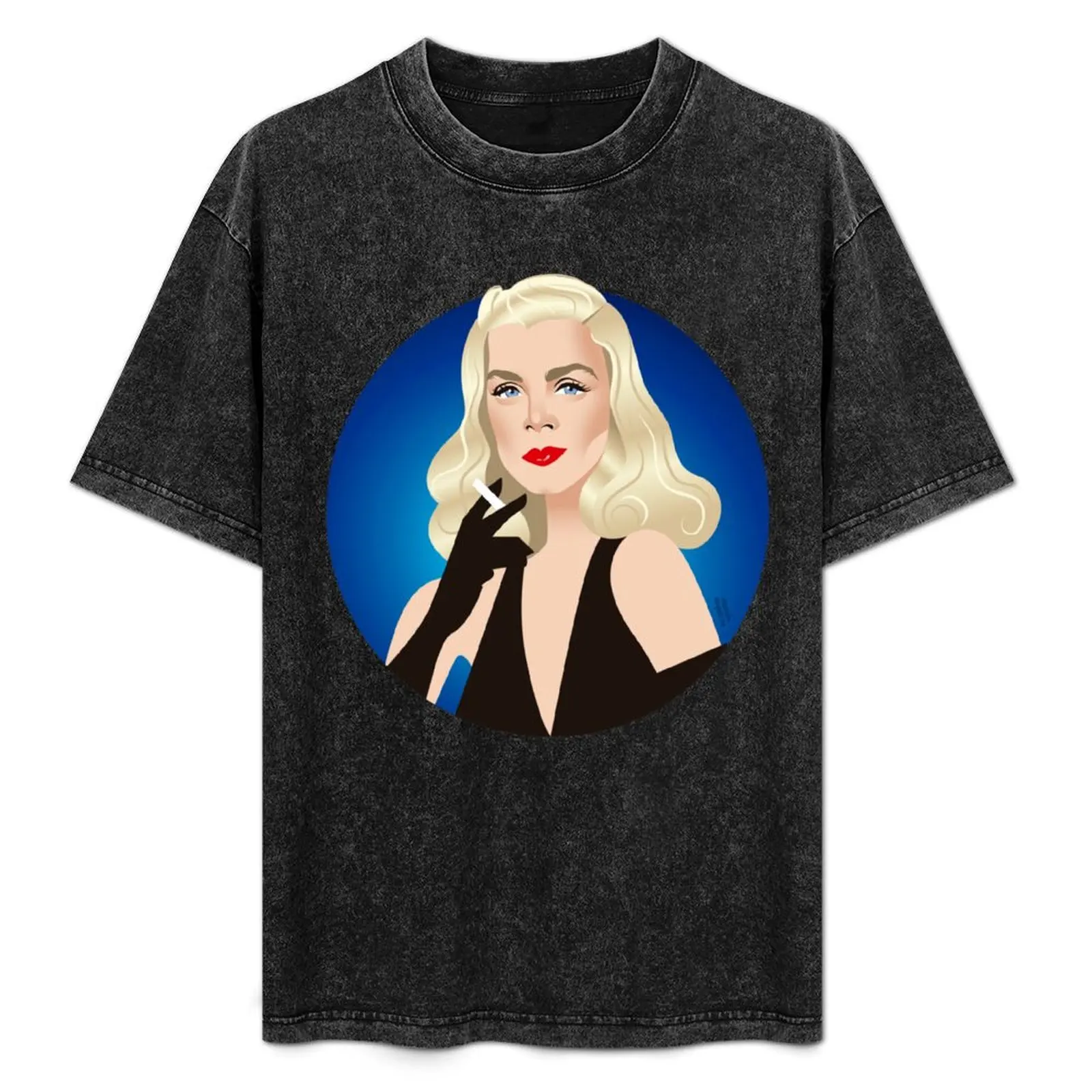 

Dusty T-Shirt graphics quick drying custom shirt blue archive shirts men
