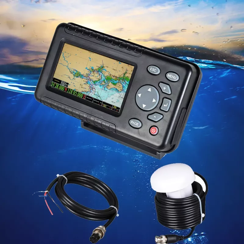 เครื่องนำทาง GPS ทางทะเล YSP-430 ขนาด 4.3 นิ้ว เครื่องพล็อตแผนที่ GPS ทางทะเล