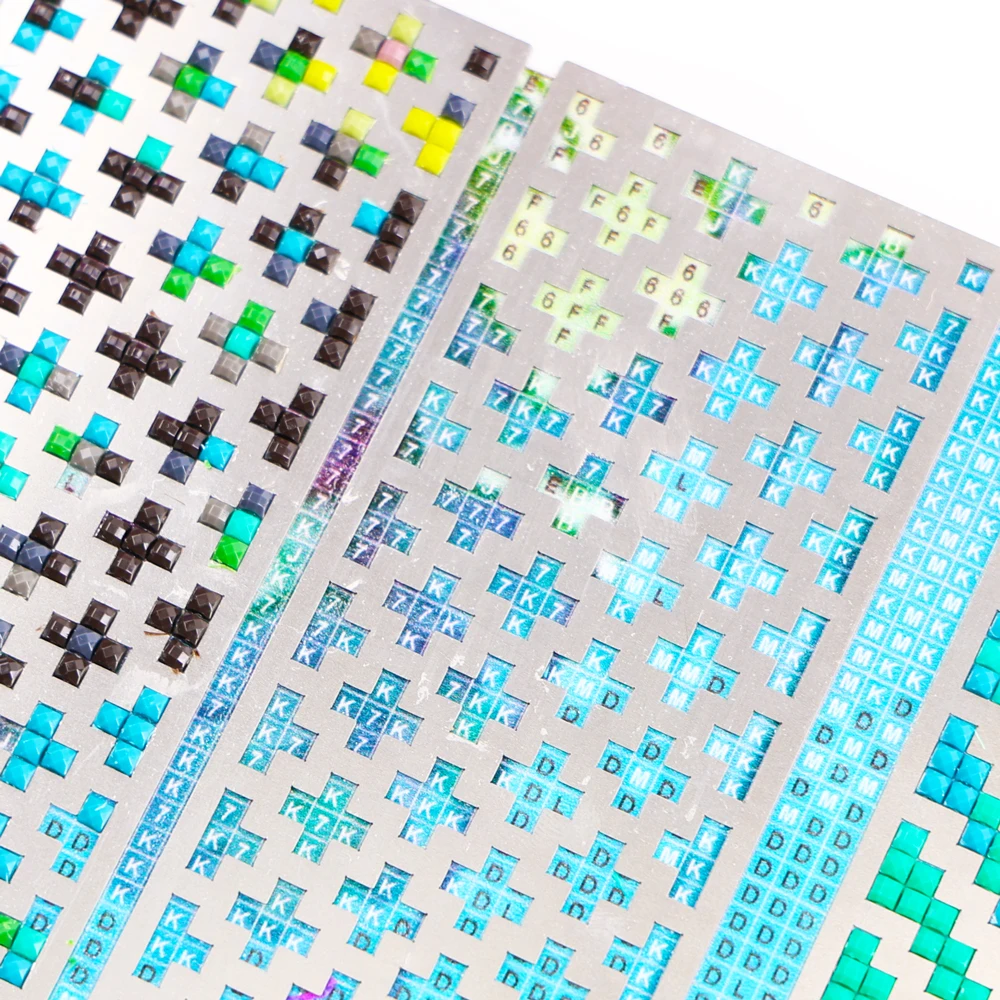 Edelstahl-Lineale für Diamantmalerei – Werkzeuge und Zubehör für Diamantkunst für Anfänger, passend für quadratische/runde Sets für Erwachsene – Detail 1