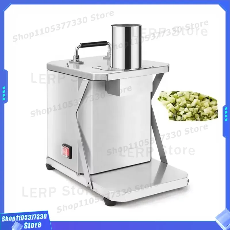 Stainless Steel Commercial Fruit Dicer High Efficiency Vegetable Shredder for Mango Onion Potato Carrot Pineapple Food