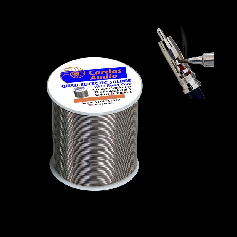 10meters America CARDAS Silver Solder Wire  4% Silver 0.8mm Diameter DIY Solder Wire For Audiophile Earphones