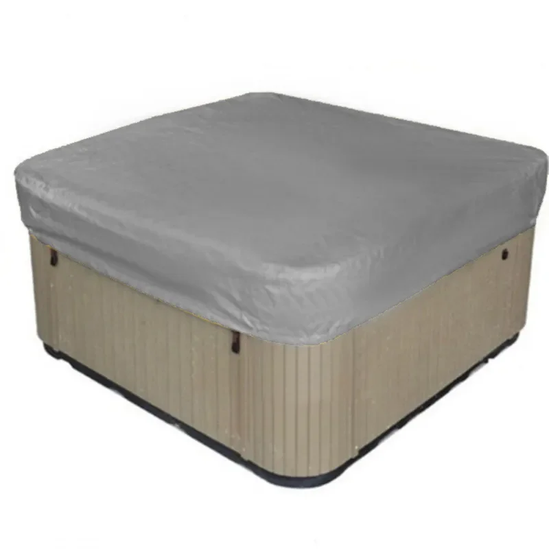 For Outdoor Oxford Cloth Bathtub Cover Courtyard Swimming Pool Dust Cover Anti Falling Leaf Home Waterproof Durable