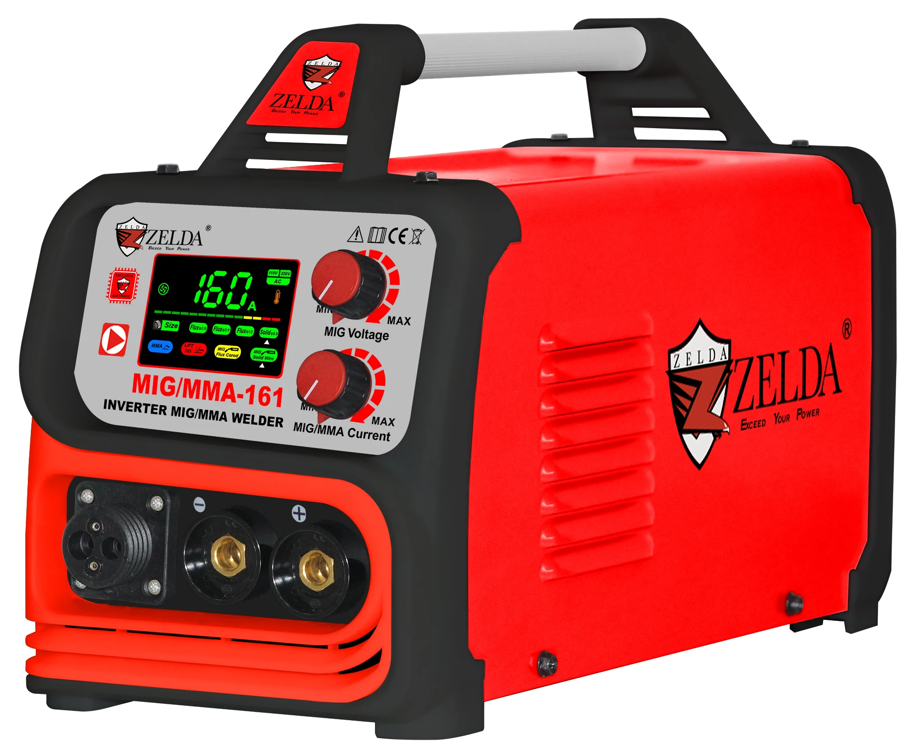 

Portable MIG/MAG/LIFT-TIG/MMA Co2 Welding Machine 160a Inverter Tig Arc Welding Machine 5 in 1 Welder