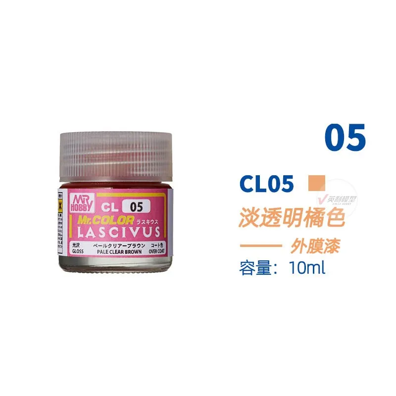 Mr Hobby CL01~09 Model paint Suitable for characters, dolls, skin color Beautiful girl skin 10ml/18ml 11