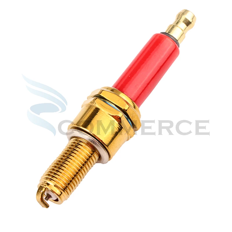 1 pcs CR8E Spark Plugs For HJ125T-8/HS125T motorcycle engine Accessories CR8E/A7 Extended thread Ceramic Spark Plugs