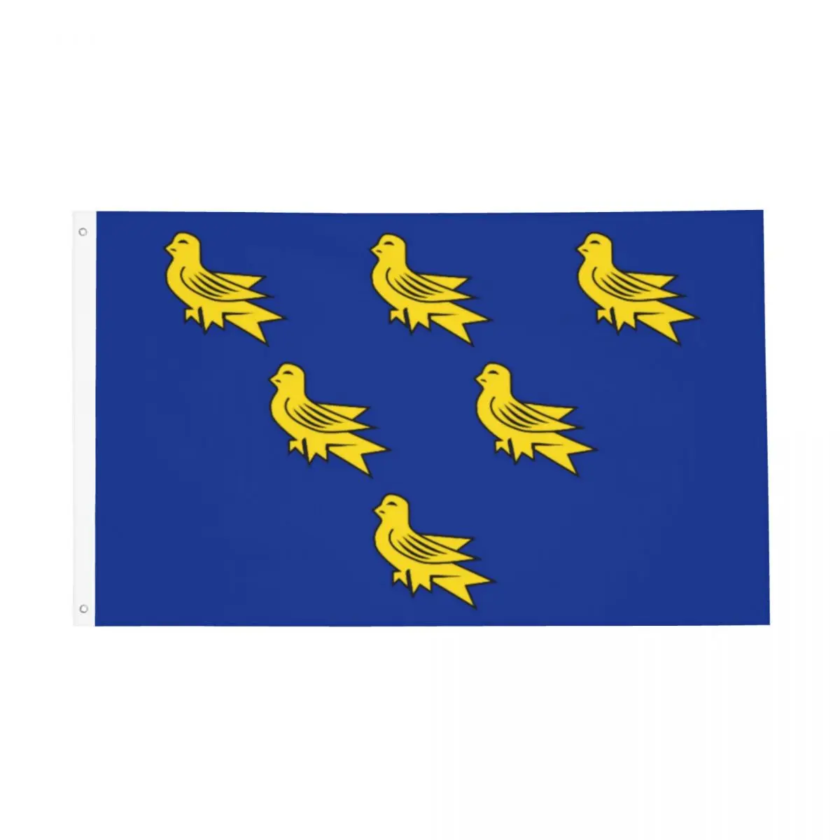 

Sussex Choice Of Sizes Flag Decor 3x5FTModern With Metal Grommets Fade Resistant Flowy Delicate