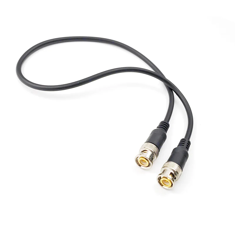 BNC Extension Cable Male To Mal Monitoring Video BNC Cable Coaxial Line Q9 Camera Connection Wire