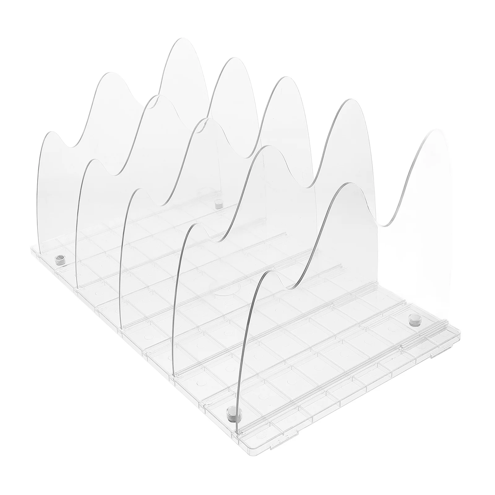 

Storage Box Shelf Divider Clear Plastic Closet Organizer Multi-function Cabinet Accessory Transparent Travel Bins Holder