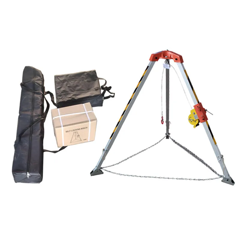 chinese Confined Space Kit fire lifting tripods Safe made in China Emergency rescue tripod