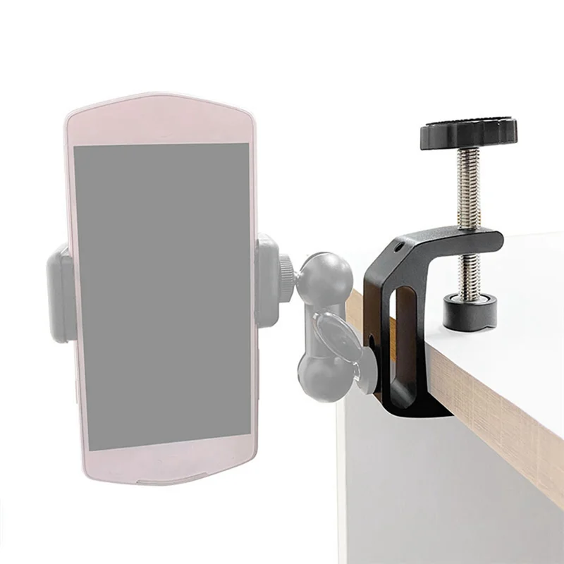 

C-Clamp Aluminum Alloy Fixed Desktop Clamp Fixed Flash Camera Tripod Photography Woodworking Fixture-A79G