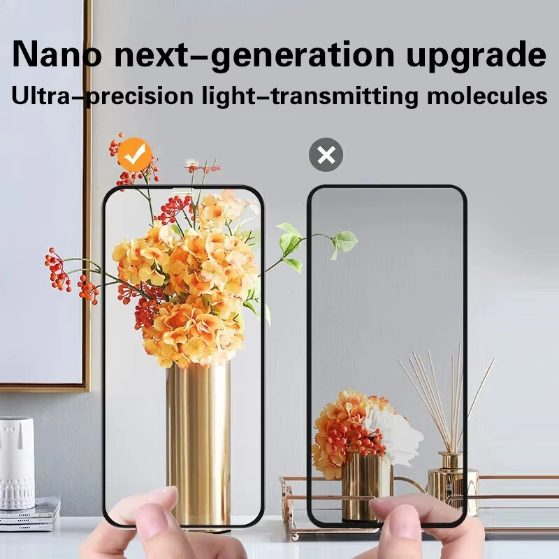 1-2Pcs Full Cover Screen Protector For Xiaomi Redmi Note 13 Pro 5G 12 11 10 9 8 7 10s 11s 12s 10A 9A 9T 13C 10C 12C Glass Film image 5