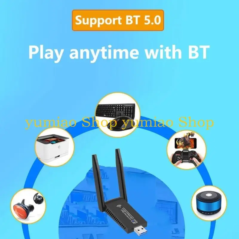 

587B Wireless Card for Desktop-PC Support for WindowsXP Vista- USB3.0 2.4G