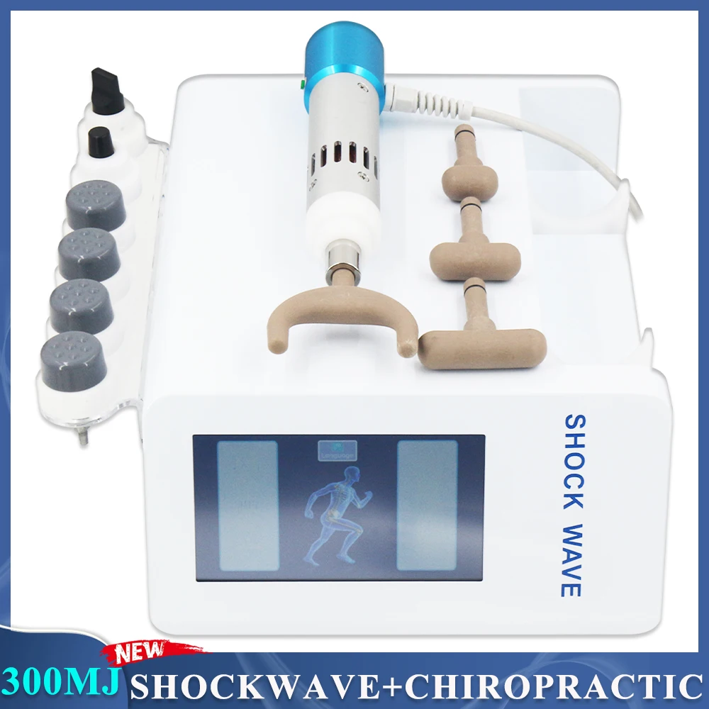 

Shockwave Therapy Machine 300MJ For ED Treatment Erectile Dysfunction And Muscle Pain Relief 2 IN 1 Massage Relaxation Massager