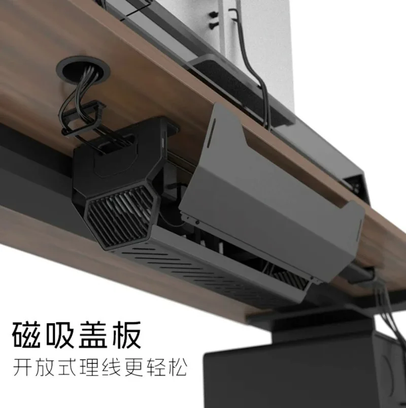 Power Strip Storage Rack Trailing Board Hidden Wiring  Under The Table Cable Box No Punching Wire Computer Desk Cable Manager