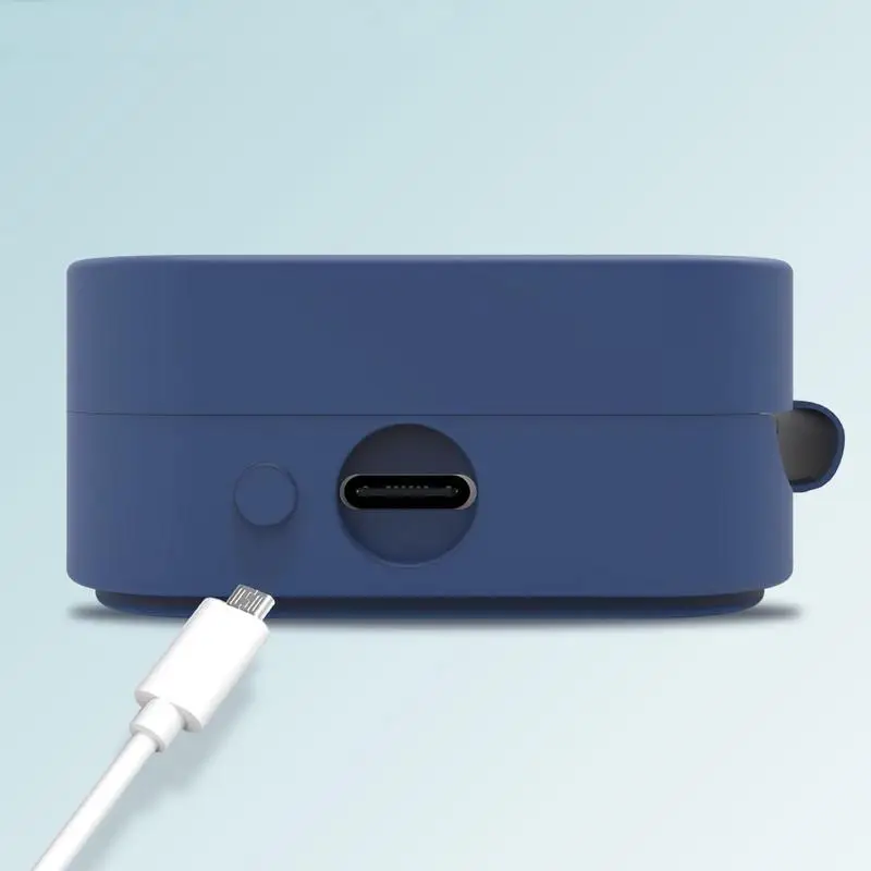 Silicone Earphone Cover Case For Nothing Ear 2 Headphone Anti Drop Protective Shockproof Earbuds Shell Carrying Case With Hook