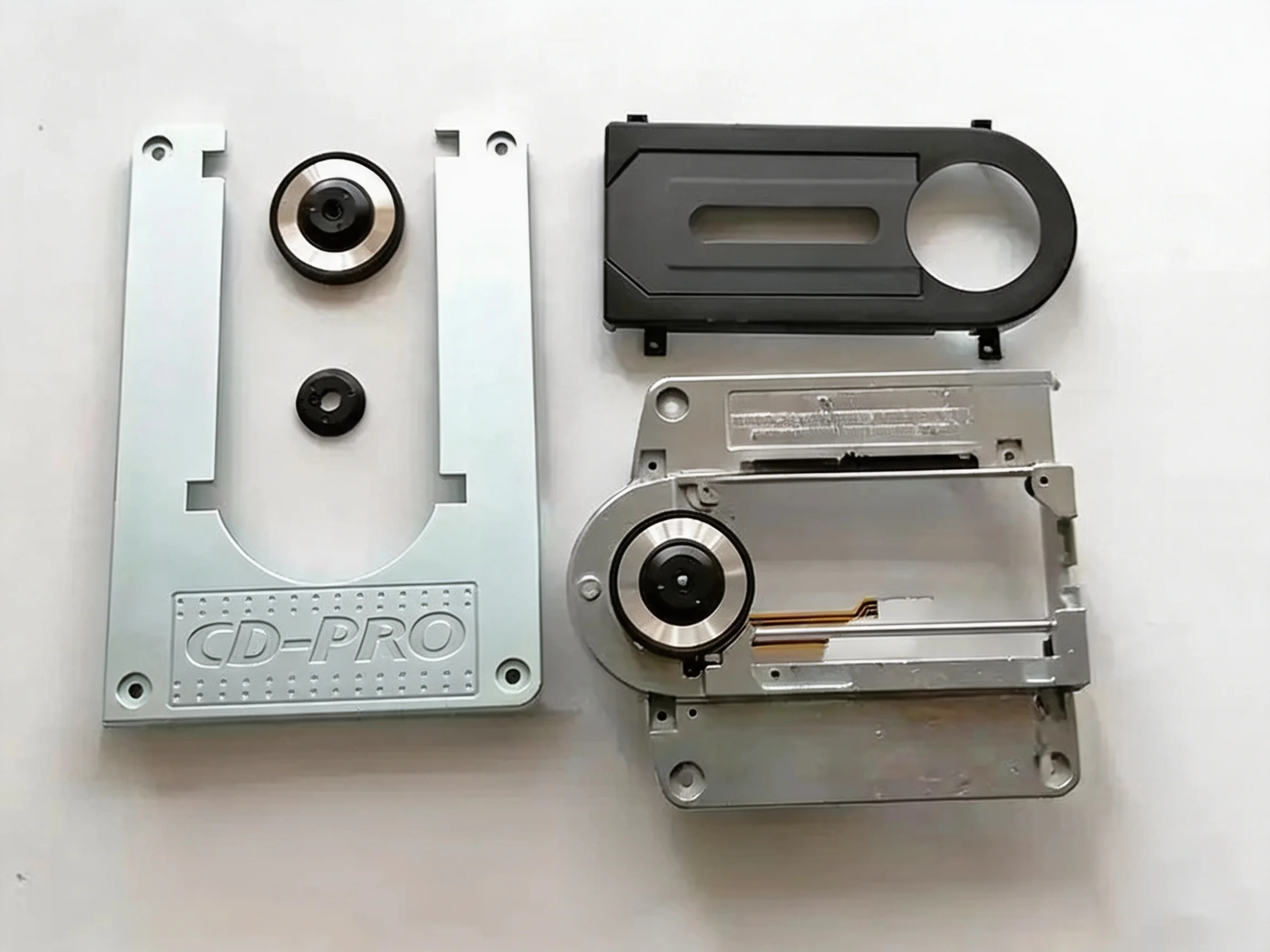 new for cdpro 2 vau1254 vau1255 movement assembly disc holder dust cover spring column motor frame
