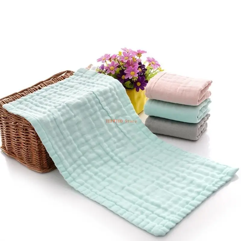 

U50F Soft Washcloth Baby Face-Towel Newborn Baby Infant Cotton Wiping Towel Feeding Bibs Handkerchief Hand Cloth Saliva Towel