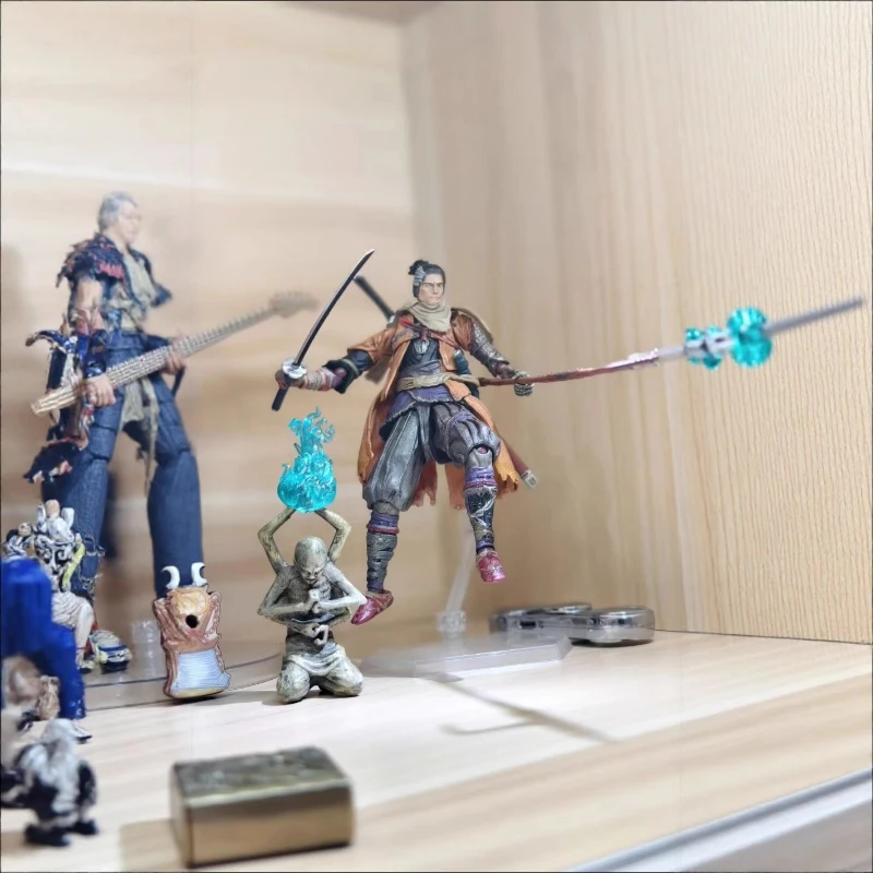 

Anime Sekiro Shadow Die Twice Gaming Action Figure Joint Mobility Desktop Model Toy Ornaments Collection Birthday Gift