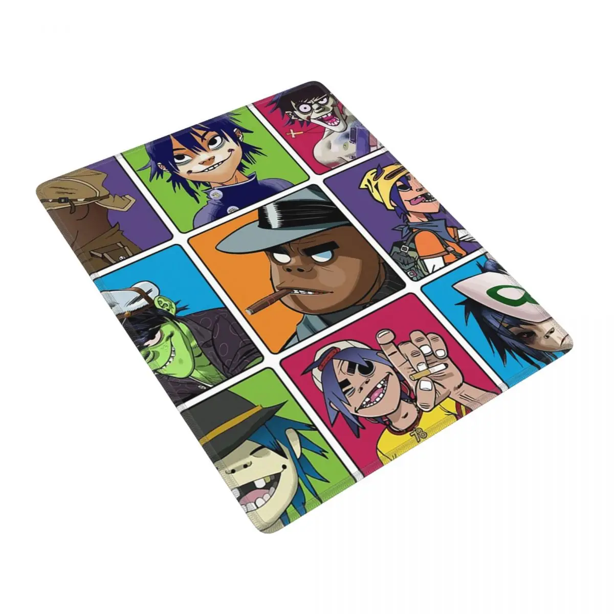 Music Band Gorillaz Mouse Pad Gamer PC Laptop Mats Keyboard Carpet Computer Gaming Office Accessories Desk Mat 7x9 in 22x18 cm